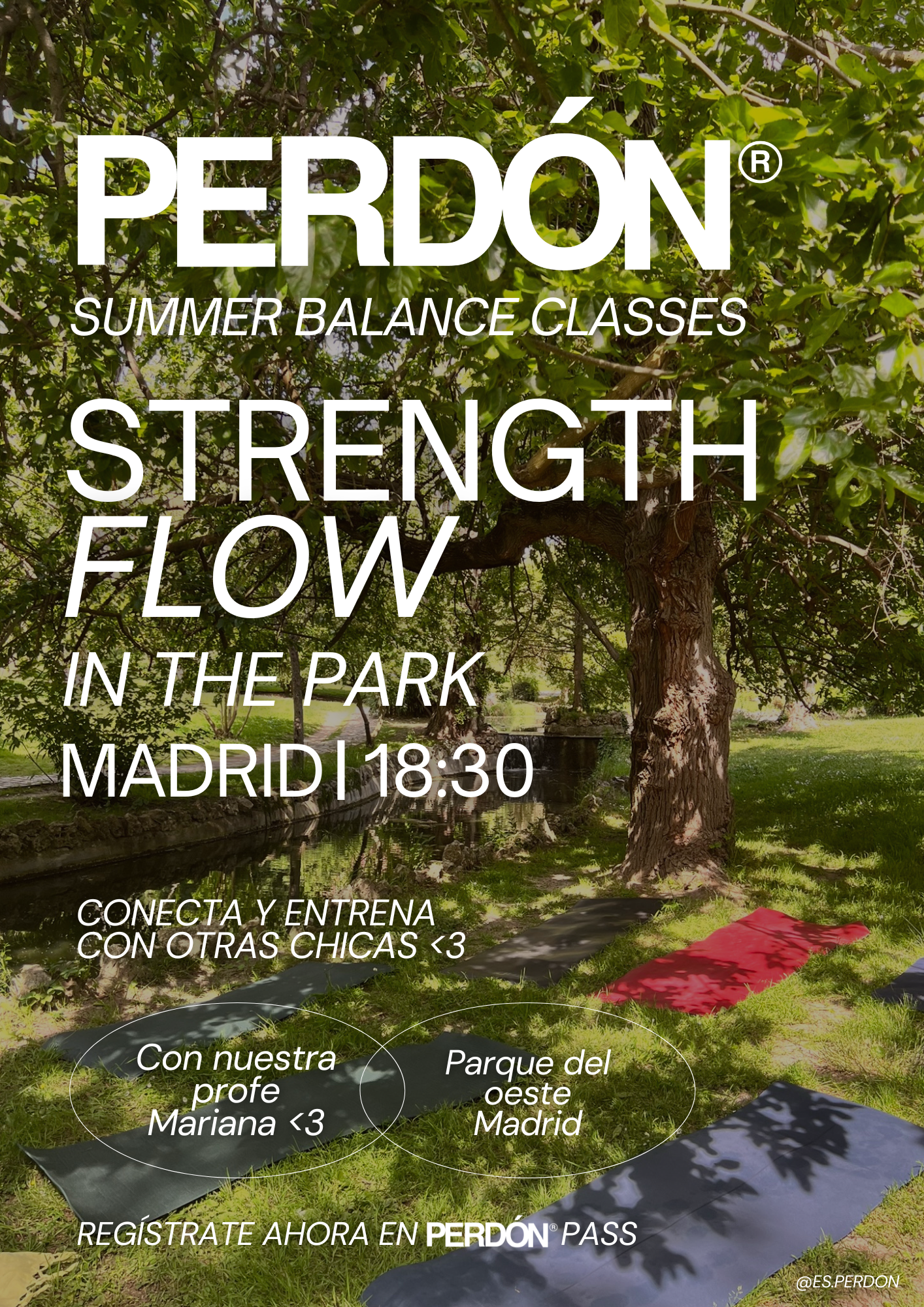 PERDÓN® in the park: Strength Flow