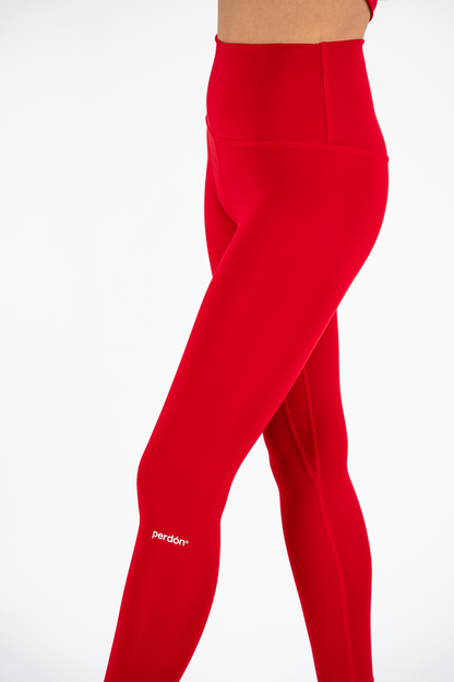 Regular Pro Yoga Pants Rojos PERDÓN®