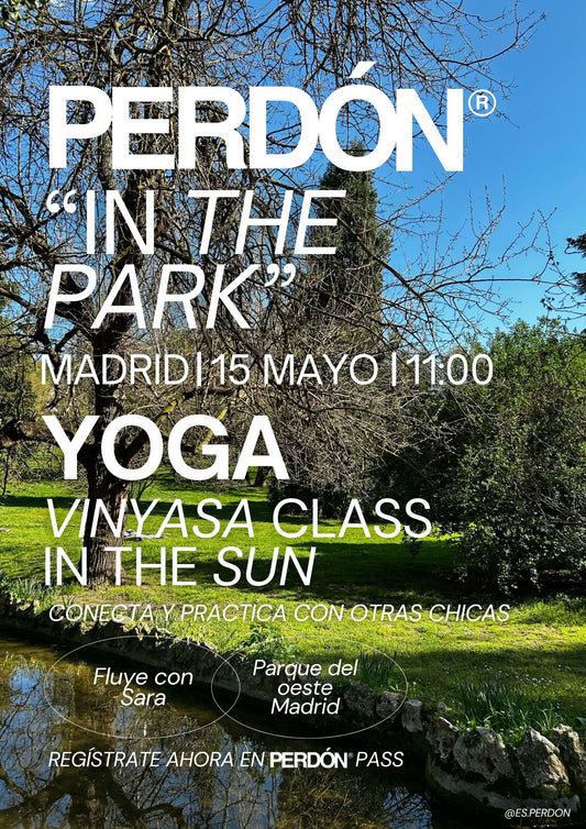 PERDÓN® in the park: Yoga Vinyasa Flow